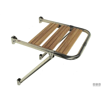 Supporto motore con staffe per plancetta acciaio inox e legno