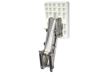 Supporto Motore Fuoribordo con piastra in plastica, Inox 316,  per motori fino a 20kg/8HP