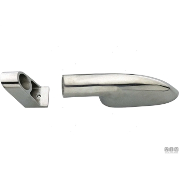 Supporto pass sagomato d22mm inox< 