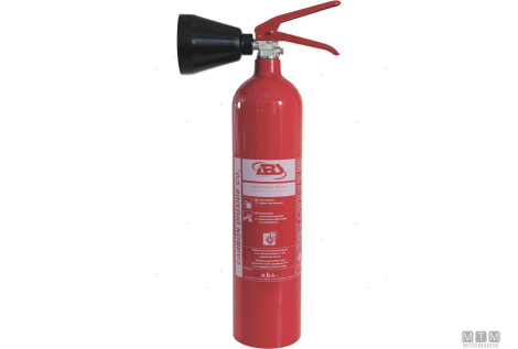 Supporto per estintore co2 2kg