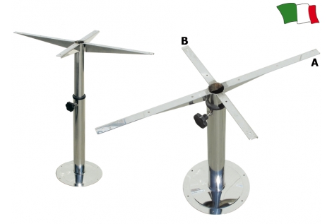 Supporto per Tavolo in Acciaio Inox