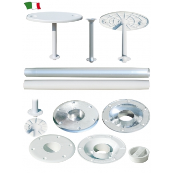 Supporto Scomponibile per Tavolo in Alluminio
