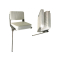 Supporto sedile chiud.28x54x74cm inox