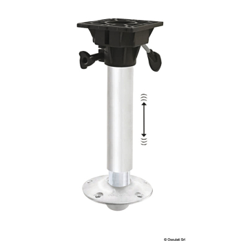 Supporto Sedile Waverider 310MM - 390MM base allum 