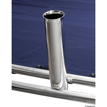 T-Top in acciaio inox con 4 portacanne 