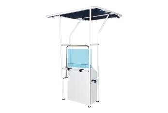 T-Top in Alluminio Verniciato Bianco