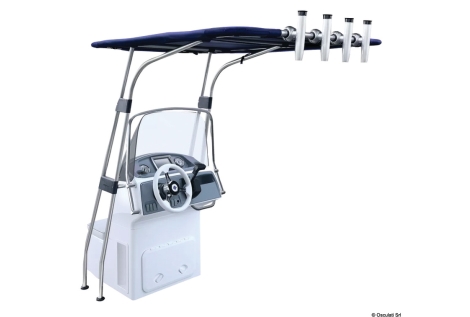 T-Top in lega leggera 1700x1200x2010 mm 