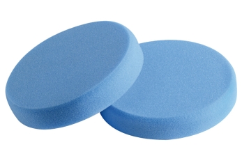 Tamponi in schiuma per lucidatrice blu 80x30 mm (cf da 2 pz) medio-morbido