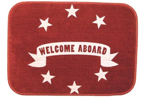 Tappetini "Welcome Aboard" Marine Business