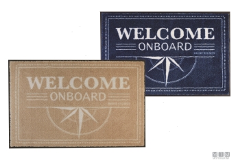 Tappeto mb welcome marrone 70x50 