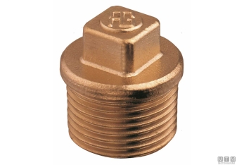 Tappo a vite 1/2" brz 