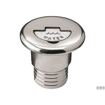 Tappo coperta fuel secure lock d38mm in ottone cromato