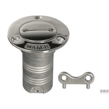 Tappo flush waste d38mm inox<