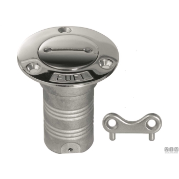 Tappo flush waste d38mm inox<