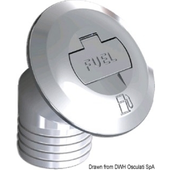 Tappo Fuel 50 mm inclinato 
