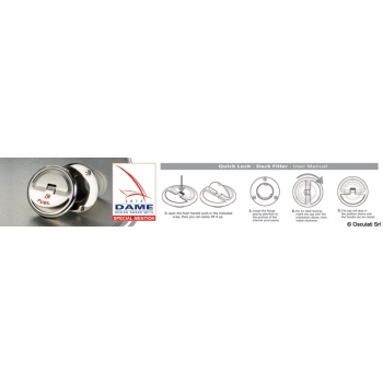 Tappo imbarco Quick Lock Fuel mm 38 