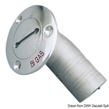 Tappo inox 30° Fuel 50 mm 