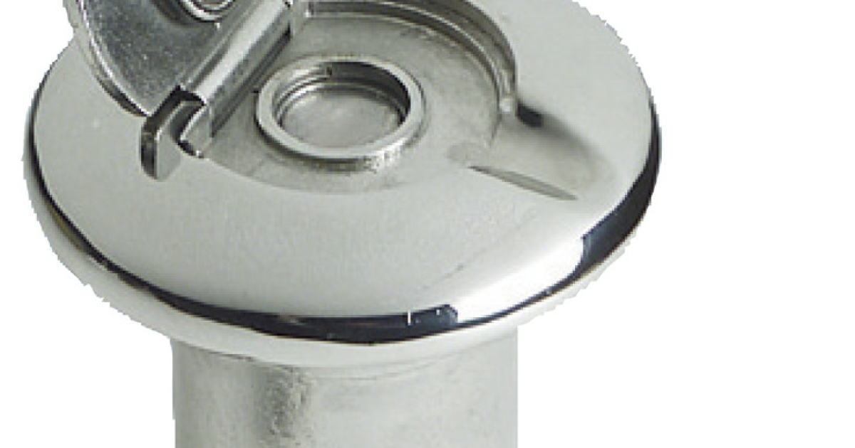 2 Tappi In Acciaio Inox 316 Per Barca | Montaggio Su Scafo, 22 Mm Con Chiave Esagonale | Anticorrosione, Superficie Lucida