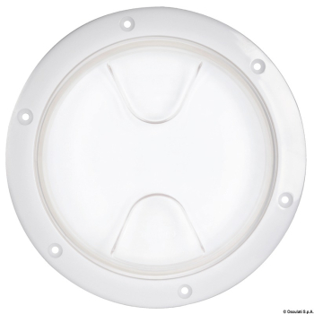 Tappo ispezione a vite trasparente 203 mm 