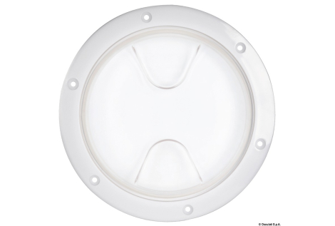 Tappo ispezione a vite trasparente 203 mm 