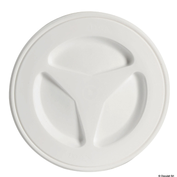 Tappo ispezione bianco 204 mm 