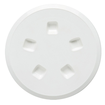 Tappo ispezione bianco Ø mm.185