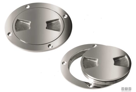 Tappo ispezione d147mm inox< 