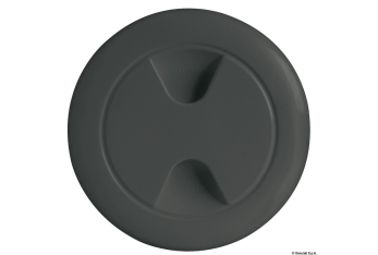 Tappo ispezione nero 152 mm 