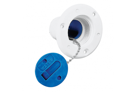 TAPPO NYLON BIANCO WATER Ø MM.40