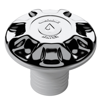 Tappo nylon cromato water Ø mm.38