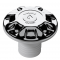 Tappo Nylon Cromato Water Ø mm.38