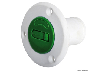 Tappo nylon Fuel verde 38 mm 