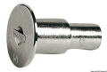 Tappo ottone cromato inclinato a filo Fuel 50 mm 