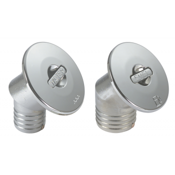 Tappo ottone water inclinato Ømm.40