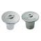 Tappo a filo in Ottone Water Ø mm.38