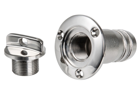 Tappo scarico inox 60 mm 