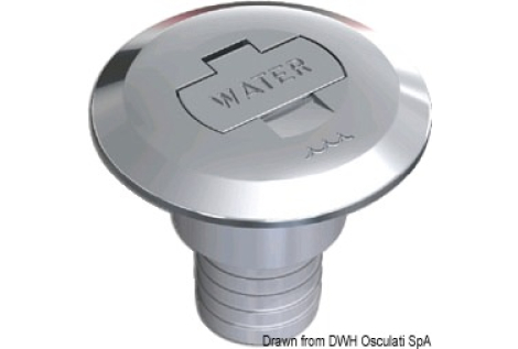 Tappo Water 38 mm dritto 