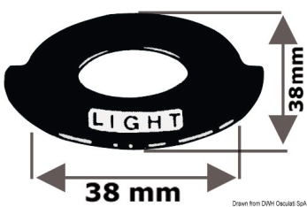 Targhetta COMPASS LIGHT 