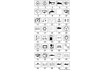 Targhetta tergicristallo 