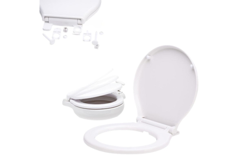 Tavoletta di Ricambio per WC Seaflo Plastica "Soft Close"