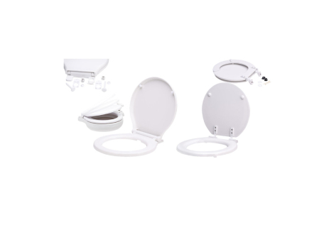 Tavoletta di Ricambio per WC Seaflo Plastica "Soft Close"