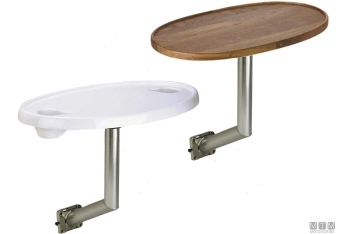 Tavolo garelick oval teak/alluminio 