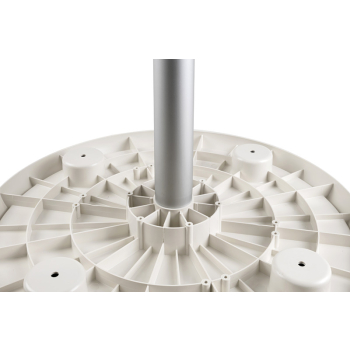 Tavolo ovale nero 762 x 457 mm 