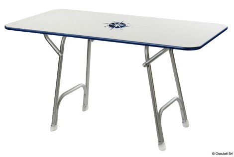 Tavolo pieghevole rettangolare 130 x 73 cm 