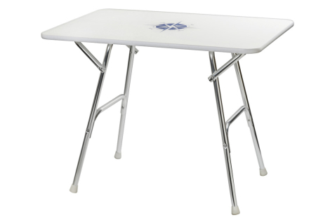 Tavolo pieghevole rettangolare 88x60 cm. 