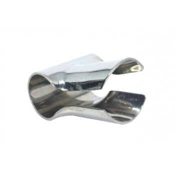 Tee inox aperto saldare 60° mm.22