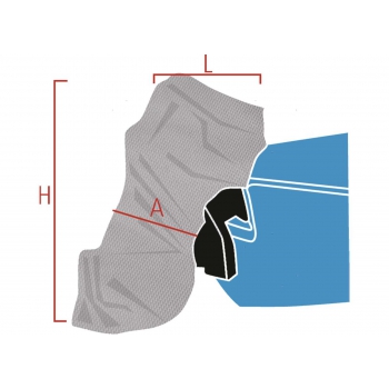 Teli Copri Motore Silver Shield