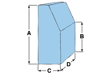 Telo Copri Consolle Per Barca TR.EM.S.R.L. - In Poliestere Impermeabile 420d, Taglia L | Protezione UV E Intemperie - Foto 4