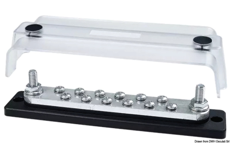 Teminali elettrici Bus Bar Heavy Duty Techno 