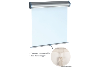 Tenda avvolgibile a rullo DOMETIC Skyshade Hatchshade 750 per boccaporti e finestre-19.870.60